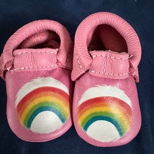Freshly picked- Carebears moccasins Size 1- nwot